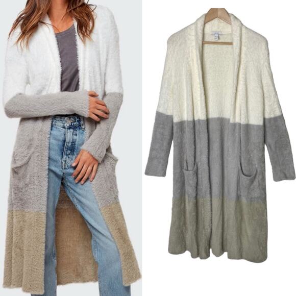 Astars Sweaters - Astars Anthropologie Inverness Colorblock Duster size Small